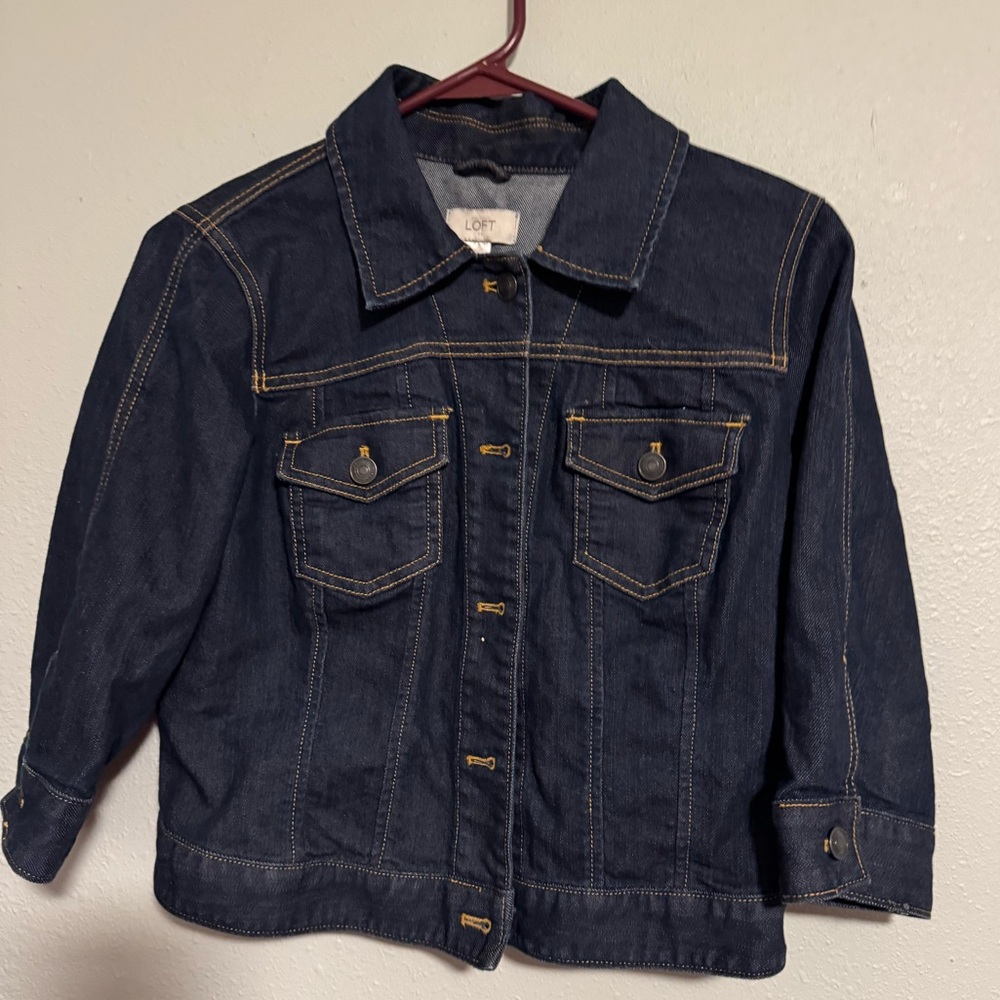 Women’s LOFT Denim Jacket Size Small